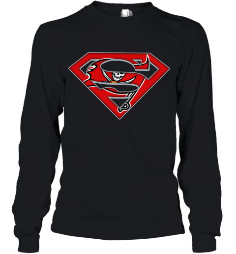 We Are Undefeatable The Tampa Bay Buccaneers x Superman NFL Youth Long Sleeve