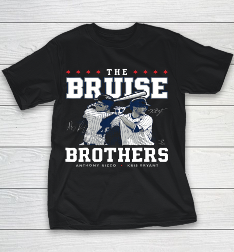 Anthony Rizzo Tshirt The Bruise Brothers Kris Bryant Youth T-Shirt