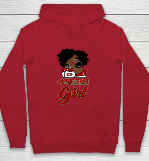 San Francisco 49ers Girl NFL Youth Hoodie 9