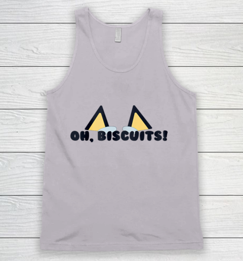 Bluey Oh Biscuits Mum Dad Cartoon Mother s Father s Day Tank Top 2