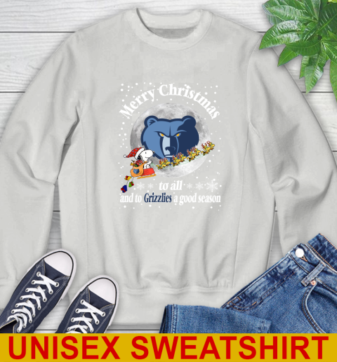 Memphis Grizzlies Merry Christmas To All And To Grizzlies A Good Season NBA Basketball Sports Sweatshirt 5