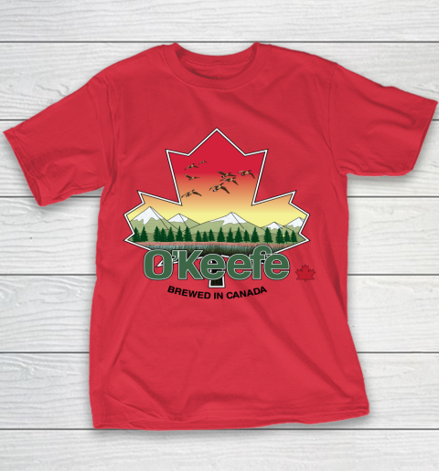 Beer Lover Funny Shirt O'Keefe Brewery  Brewed in Canada Youth T-Shirt 7