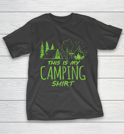 This Is My Camping Shirt T Shirt Camper Gift T-Shirt