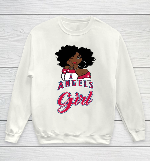 Los Angeles Angelss Girl MLB Youth Sweatshirt 2