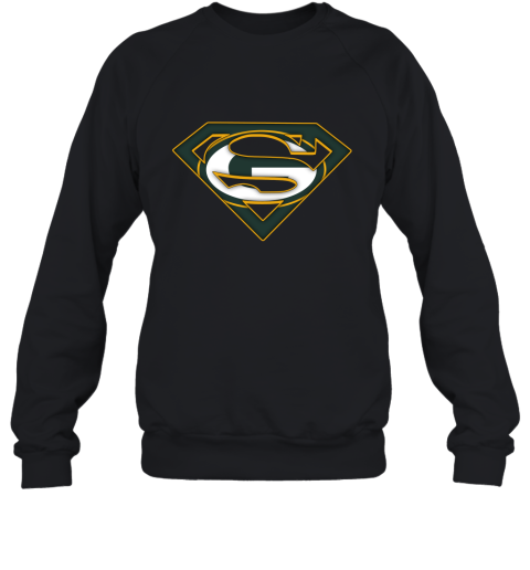 We Are Undefeatable The Green Bay Packers x Superman NFL Sweatshirt