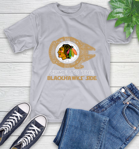 NHL Come To The Chicago Blackhawks Wars Hockey Sports T-Shirt 6