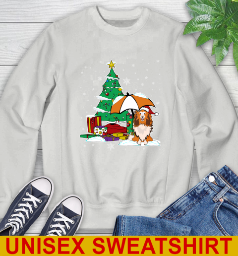 Sheltie Christmas Dog Lovers Shirts 29