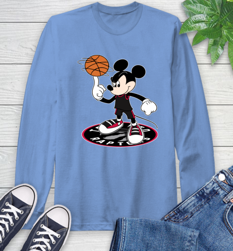 NBA Basketball Toronto Raptors Cheerful Mickey Disney Shirt not broken the mould Long Sleeve T-Shirt 12