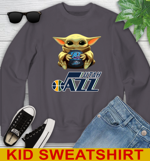 NBA Basketball Utah Jazz Star Wars Baby Yoda Shirt 118