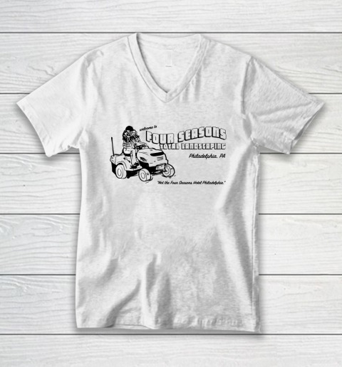 Four Seasons Total Landscaping Philadelphia PA V-Neck T-Shirt
