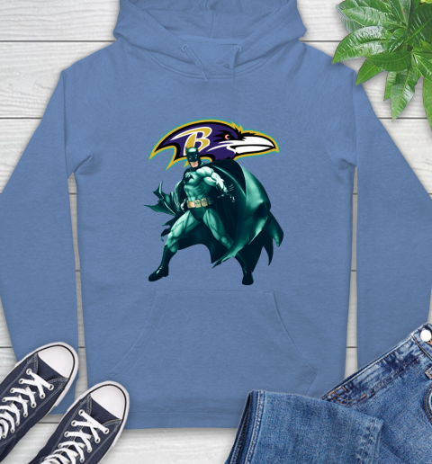 NFL Batman Football Sports Baltimore Ravens Hoodie 11