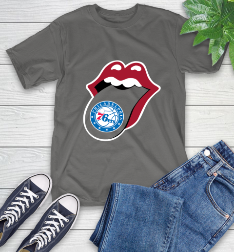 Philadelphia 76ers NBA Basketball Lips I Root For My Team Adoring Fan 9