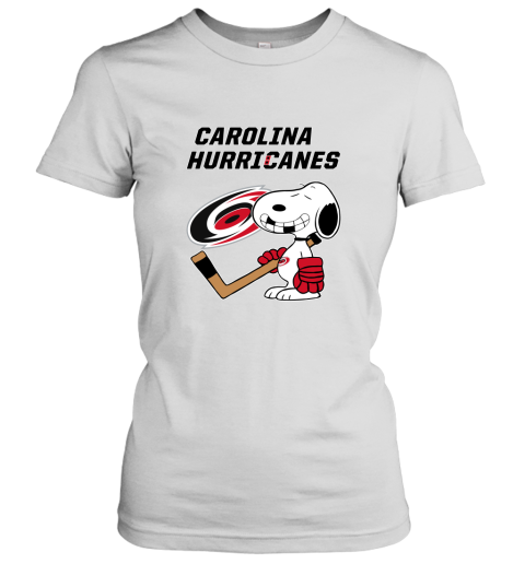 Carolina Hurricanes Ice Hockey Broken Teeth Snoopy NHL Women's T-Shirt