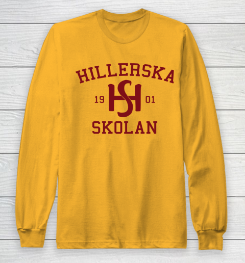 Hillerska Grey  Young Royals Hillerska School Long Sleeve T-Shirt 2