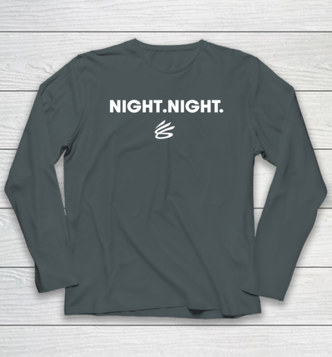 Night Night Steph Curry Long Sleeve T-Shirt 3