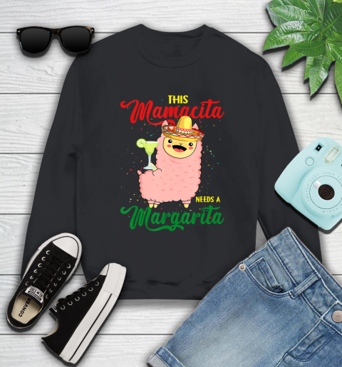 Nurse Shirt This Mamacita needs a Margarita Llama T Shirt Sweatshirt