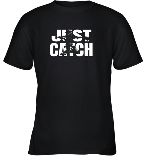 Just Catch Baseball Catchers Long Sleeve Shirt Baseballisms Youth T-Shirt
