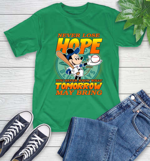 Toronto Blue Jays MLB Baseball Mickey Disney Never Lose Hope T-Shirt 7