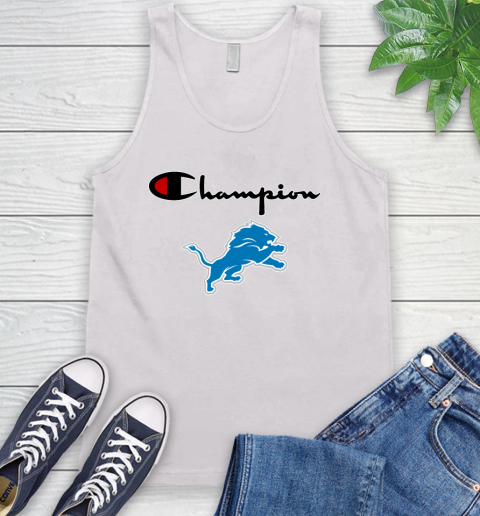NFL Football Detroit Lions Champion Shirt Tank Top