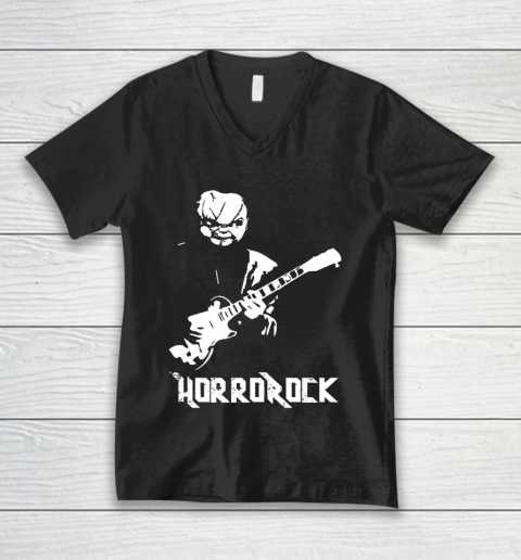 Chucky Tshirt HorroRock chucky V-Neck T-Shirt