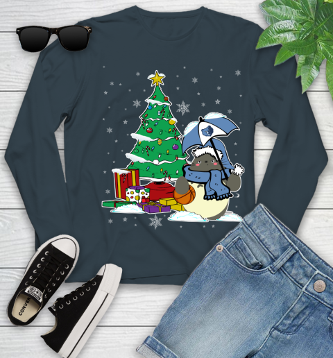 Memphis Grizzlies NBA Basketball Cute Tonari No Totoro Christmas Sports Youth Long Sleeve 9