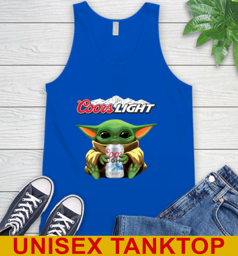 Star Wars Baby Yoda Hugs Coors Beer Shirt 74