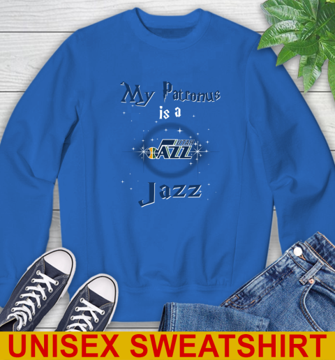 NBA Basketball Harry Potter My Patronus Is A Utah Jazz Sweatshirt 11