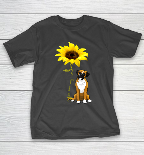 Dog Mom Shirt You Are My Sunshine Cute Boxer Dog Mom Mother Day T-Shirt