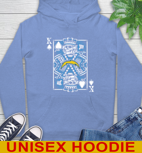 Los Angeles Chargers NFL Football The King Of Spades Death Cards Shirt Hoodie 11