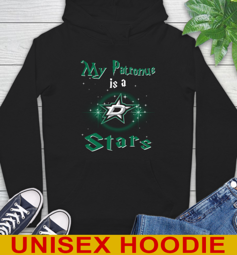 NHL Hockey Harry Potter My Patronus Is A Dallas Stars Hoodie