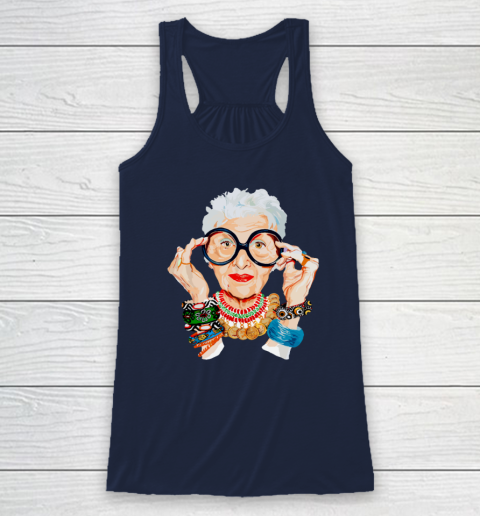 Iris Apfel Racerback Tank 5