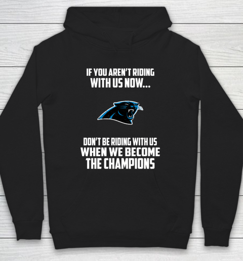 NFL Carolina Panthers Football We Become The Champions Hoodie