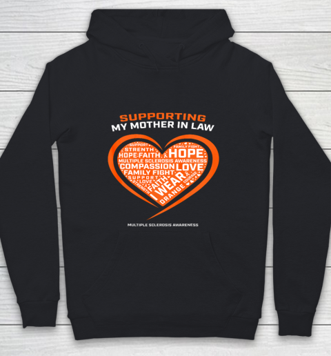 Gifts MS Apparel Mother In Law Multiple Sclerosis Awareness Youth Hoodie