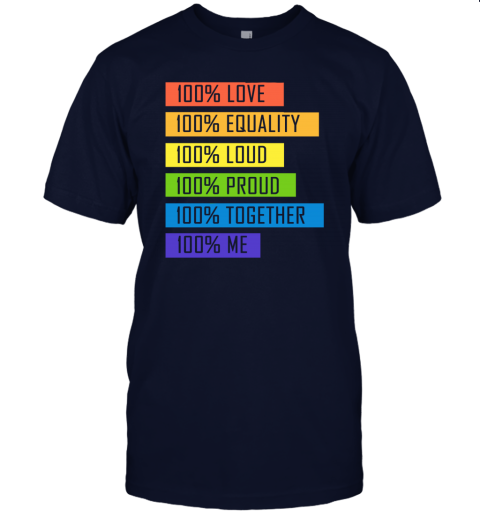 qaxg 100 love equality loud proud together 100 me lgbt jersey t shirt 60 front navy