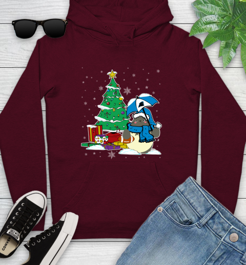 Carolina Panthers NFL Football Cute Tonari No Totoro Christmas Sports Youth Hoodie 7