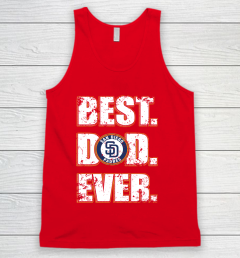 MLB San Diego Padres Baseball Best Dad Ever Family Shirt Tank Top 5