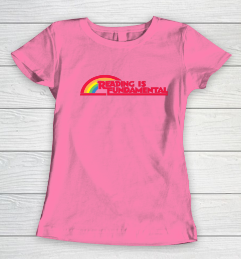 Reading Rainbow t shirt Reading is Fundamental Gay Rainbow Women's T-Shirt 9
