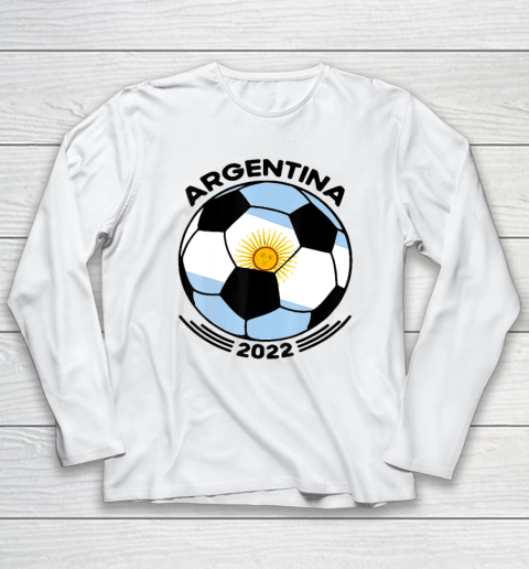 Argentina World Cup Champions 2022 Argentina Soccer Long Sleeve T-Shirt
