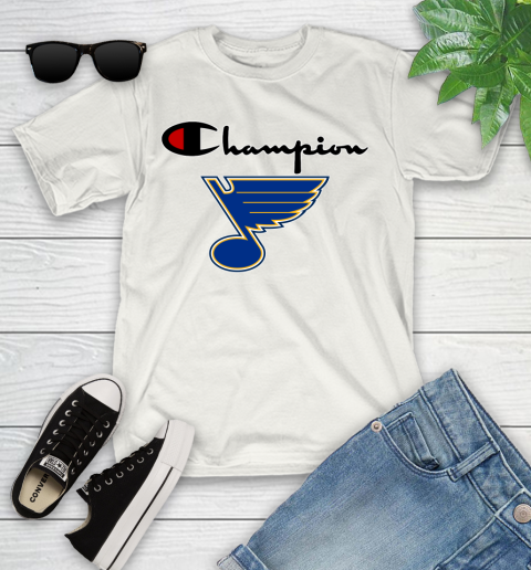 NHL Hockey St.Louis Blues Champion Shirt Youth T-Shirt
