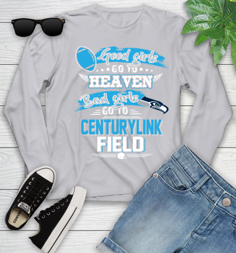 Seattle Seahawks NFL Bad Girls Go To Centurylink Field Shirt Youth Long Sleeve 5