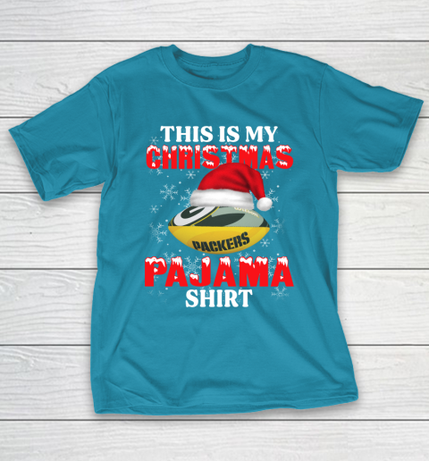 Green Bay Packers This Is My Christmas Pajama Shirt NFL T-Shirt 7