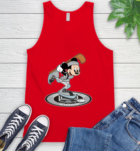 NHL Hockey Los Angeles Kings Cheerful Mickey Disney Shirt Tank Top 6