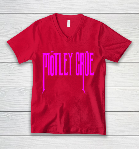 Motley Crue V-Neck T-Shirt 6
