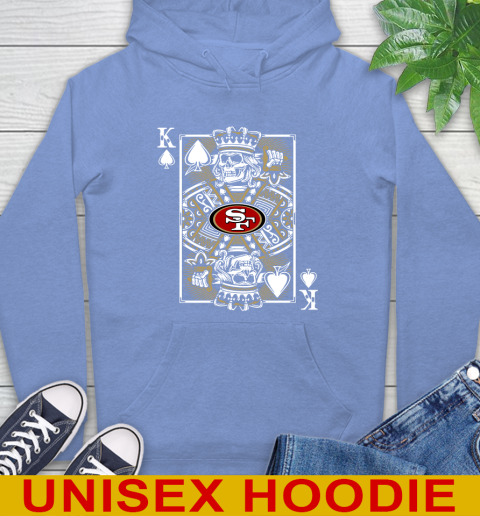 San Francisco 49ers NFL Football The King Of Spades Death Cards Shirt Hoodie 11