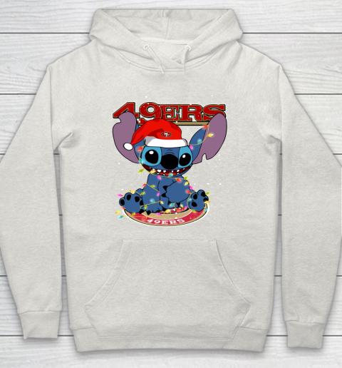 San Francisco 49ers NFL Football noel stitch Christmas Hoodie 8