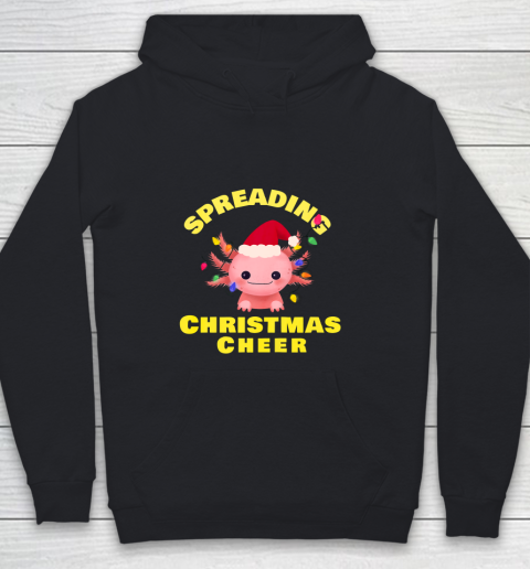 Funny Christmas 2020 Shirt Axolotl Christmas lights Gift Youth Hoodie