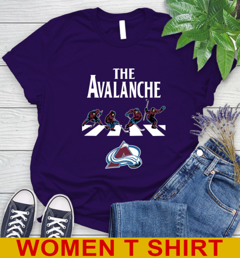 NHL Hockey Colorado Avalanche The Beatles Rock Band Shirt Women's T-Shirt 4