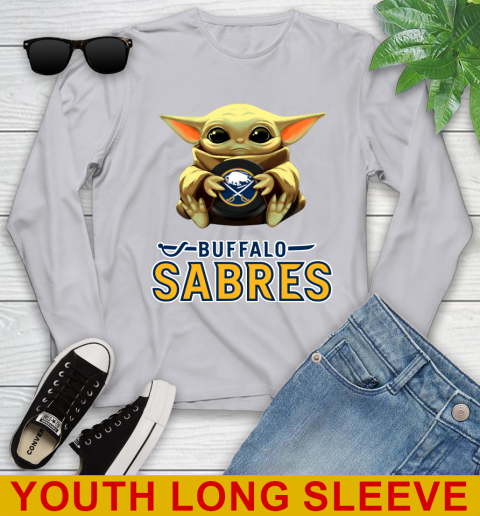 NHL Hockey Buffalo Sabres Star Wars Baby Yoda Shirt 127