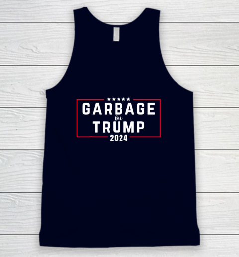 Garbage For Trump 2024 Tank Top 2