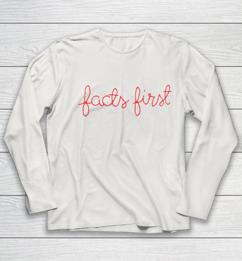 CNN Facts First Youth Long Sleeve 8